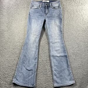IDYLLWIND BY MIRANDA LAMBERT JEANS WOMENS SIZE 0 BLUE REBEL BOOTCUT FITS 26x29